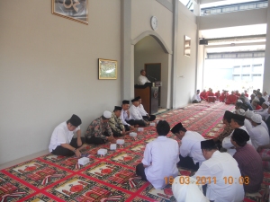 Ceramah di Masjid At'taubah